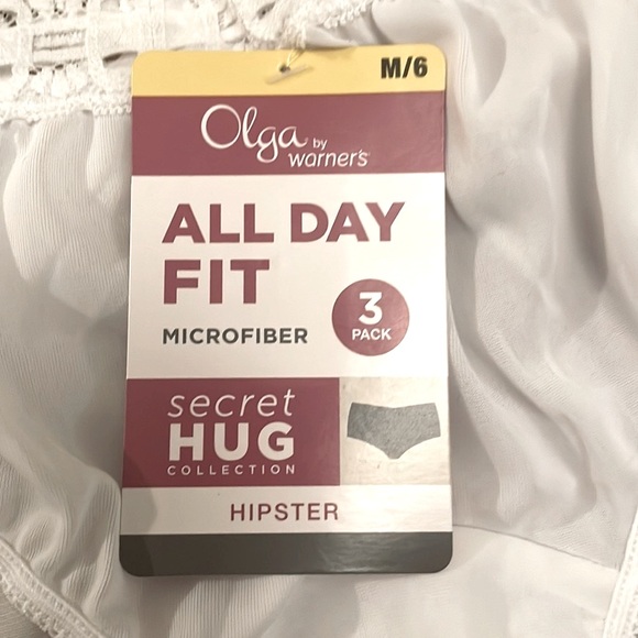 Olga Secret HUG Hipsters Panties - Size 6(M) - Picture 7 of 10